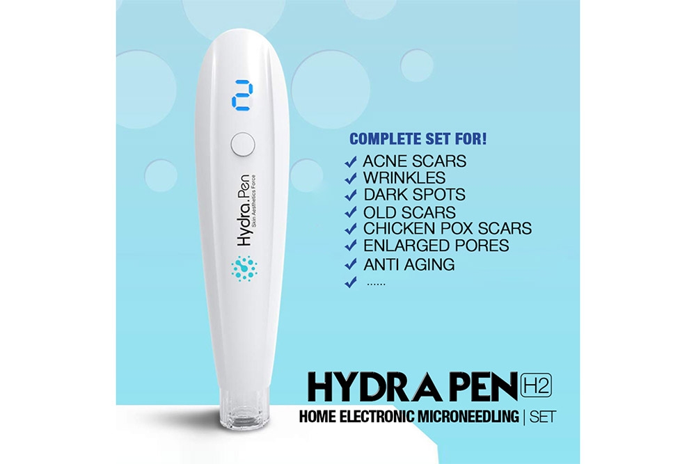 Hydra Pen - Aparat de mezoterpie cu micro ace cu recipient incorporat.